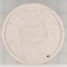 7 Times Ceremony Ajahn KhunPan 2546 Phra Pidta, Gold Plated Ceramic 4.5cm G-Pra Cert