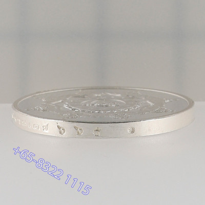 S/n:665 Ajahn KhunPan 2545 Jatukam Silver 2.1cm Made 999 pcs