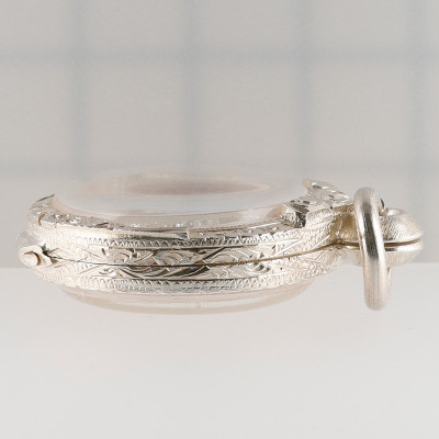 S/n:665 Ajahn KhunPan 2545 Jatukam Silver 2.1cm Made 999 pcs