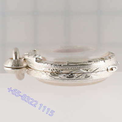 S/n:665 Ajahn KhunPan 2545 Jatukam Silver 2.1cm Made 999 pcs