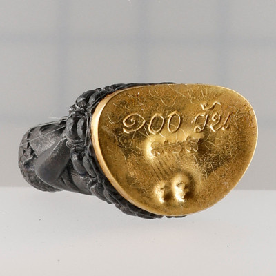 Made 29 S/n:13 Phra Kring Gold Base LP Hong 100 days Anniversary 2557