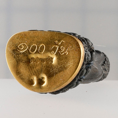 做29尊，金底编号：13  药师佛，龙婆宏100天纪念日，佛历2557大法会