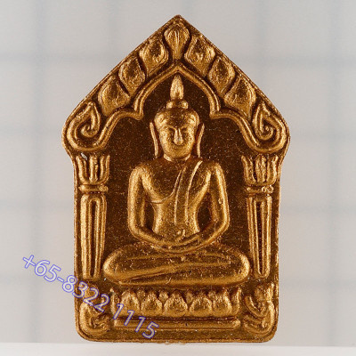 编号：4098 龙婆沙空佛历2551加持，坤平派古曼，银打固 Wat Nong Krap