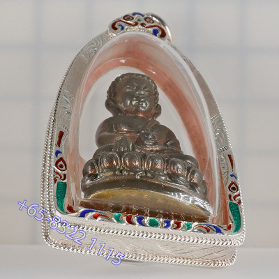 1st Batch Made 380, S/n:152 LP Hong 80yrs Old 2541 Batch Phra Kring Nawa FaBut Base