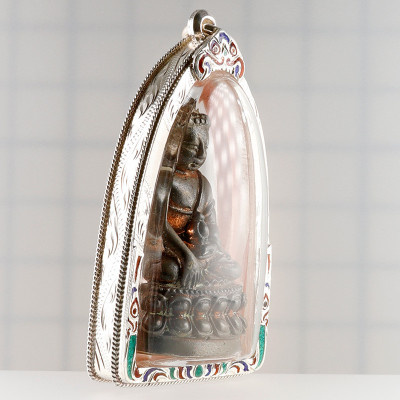 1st Batch Made 380, S/n:152 LP Hong 80yrs Old 2541 Batch Phra Kring Nawa FaBut Base