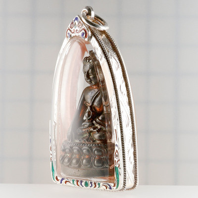 1st Batch Made 380, S/n:152 LP Hong 80yrs Old 2541 Batch Phra Kring Nawa FaBut Base