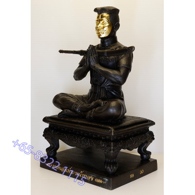编号：88 做199尊，阿赞苏滨，佛历2567，金面坤平将军金身25cm