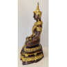 1st Batch Chao Khun Surasak Wat PraDu B.E.2557 LP Phet Gold Pasted Statue 24cm S/n:292