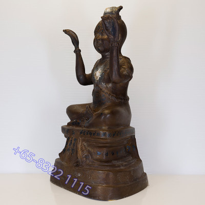 龙莆炎加持,佛历2536,古曼童金身,骨头,手写护身符 LP Yeam Wat SamNgam