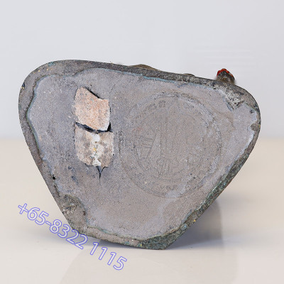 龙莆炎加持,佛历2536,古曼童金身,骨头,手写护身符 LP Yeam Wat SamNgam