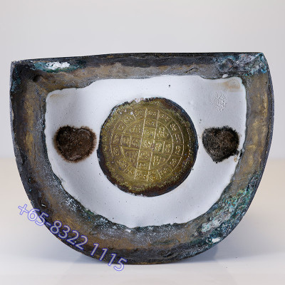 做88尊,编号:18 龙莆通Dam, 9面鲁士金身30cm,佛历2562,Wat Tham Kapian Thong