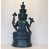做88尊,编号:18 龙莆通Dam, 9面鲁士金身30cm,佛历2562,Wat Tham Kapian Thong