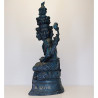 做88尊,编号:18 龙莆通Dam, 9面鲁士金身30cm,佛历2562,Wat Tham Kapian Thong