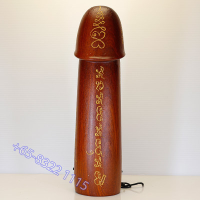 LP Sakorn 2550 Jumbo Palakit with Talisman Wood 25cm Wat Nong...