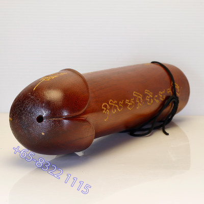 龙婆沙空,佛历2550,巨型帕啦吉护身符,木25厘米,Wat Nong Krap