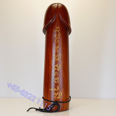 龙婆沙空,佛历2550,巨型帕啦吉护身符,木25厘米,Wat Nong Krap