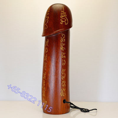 龙婆沙空,佛历2550,巨型帕啦吉护身符,木25厘米,Wat Nong Krap