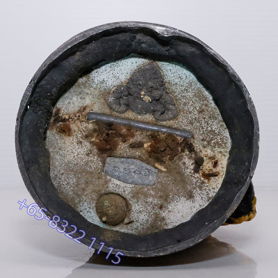 编号:246啪啦唬金身,龙婆Kloy佛历2555,瓦福考通,贴金打固