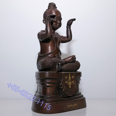 S/n:352 Made 399, LP Thai 2560 KuManThong Statue 27cm