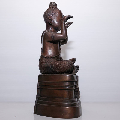 S/n:352 Made 399, LP Thai 2560 KuManThong Statue 27cm