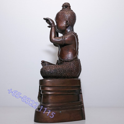 S/n:352 Made 399, LP Thai 2560 KuManThong Statue 27cm