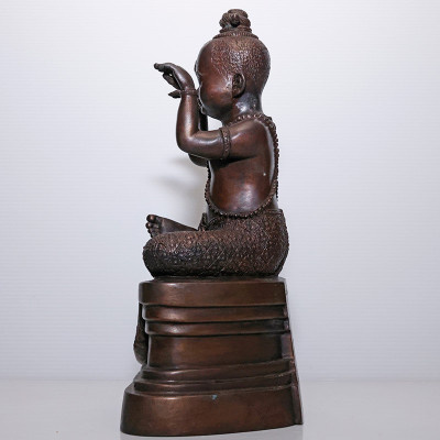 S/n:352 Made 399, LP Thai 2560 KuManThong Statue 27cm