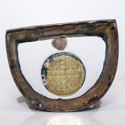编号:1 作 199 龙莆 ThongDam 9 脸 Phra 隐士 金身 30cm 佛历2562