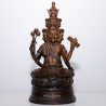 S/n:1 Made 199 LP ThongDam 9 Face Phra Lersi Statue 30cm 2562