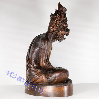 Wat Kaeo Chaem Fa 2560 Tiger Head Phra Lersi Statue 21cm