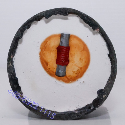 做50尊,阿赞边加持,佛历2563法会,Wat Khao Hor爱凯古曼童金身,高 23.5cm