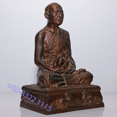 LP Yam 2538 Statue 80 years Old Batch, Wat Sam Ngam, KuManThong Master