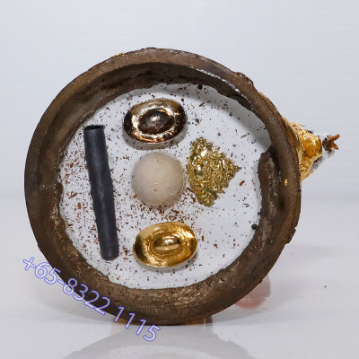 做190尊，龙婆Ransiri佛历2563头帮古曼童金身镀金19cm