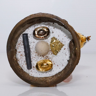 做190尊，龙婆Ransiri佛历2563头帮古曼童金身镀金19cm