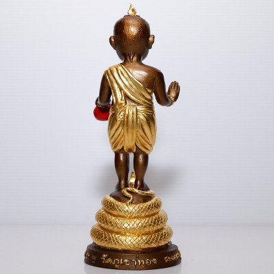 做190尊，龙婆Ransiri佛历2563头帮古曼童金身镀金19cm