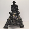 LP Liew 2556 Wealthy Tortoise 7 Inches Base Statue 28cm Wat RaiTangThong