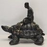 LP Liew 2556 Wealthy Tortoise 5 Inches Base Statue 18cm Wat RaiTangThong