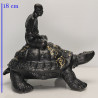 LP Liew 2556 Wealthy Tortoise 5 Inches Base Statue 18cm Wat RaiTangThong
