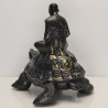 LP Liew 2556 Wealthy Tortoise 5 Inches Base Statue 18cm Wat RaiTangThong
