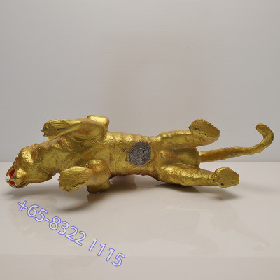 做700尊,编号:101 古曼童座虎金身龙莆炎加持,佛历2552,靈童佛寺,手写护身符