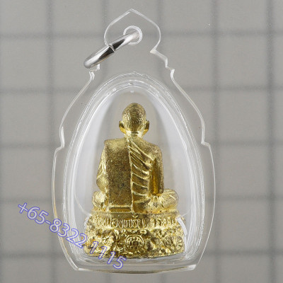 龙婆沙空小金身,派古曼圣粉,佛历2551大法会,铜啦康编号:4252