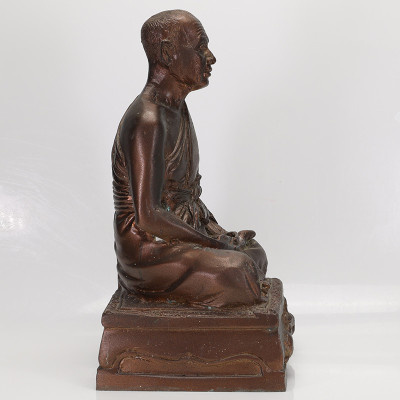 LP Yam 2538 Statue 80 years Old Batch, Wat Sam Ngam, KuManThong Master