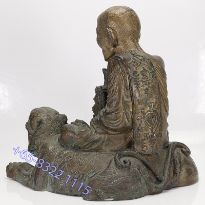 作1999尊,编号:1395第一期,龙莆伽隆座虎金身,佛历2550,Wat Khao Laem