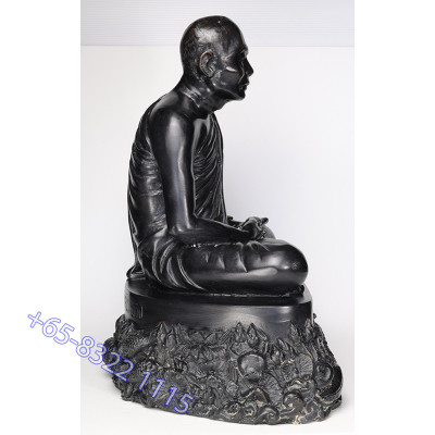 S/n:411 LP Sakorn 2552 Wat Nong Krap Statue 37cm