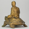 LP Liew 87 Year old B.E.2532 Wealthy Tortoise Statue 16cm Wat RaiTangThong