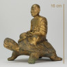 LP Liew 87 Year old 2532 Wealthy Tortoise Statue 16cm Wat RaiTangThong
