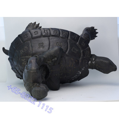 LP Liew 2538 Wealthy Tortoise Statue 35cm Wat RaiTangThong