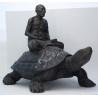 LP Liew 2538 Wealthy Tortoise Statue 35cm Wat RaiTangThong