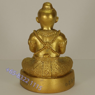 LP Sakorn 2553 KuManThong 3 Inches Lap Statue with Talisman Height 12cm