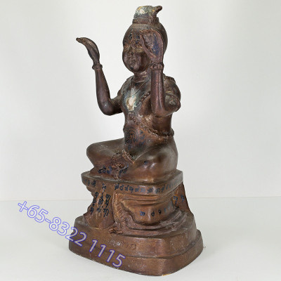 龙莆炎加持,佛历2536,古曼童金身,骨头,手写护身符 LP Yeam Wat SamNgam