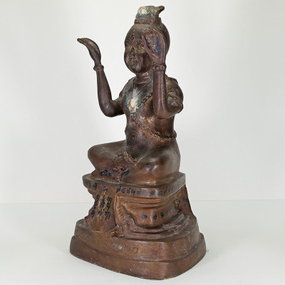 龙莆炎加持,佛历2536,古曼童金身,骨头,手写护身符 LP Yeam Wat SamNgam